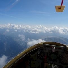 Flugwegposition um 10:10:17: Aufgenommen in der Nähe von Hieflau, 8920, Österreich in 2949 Meter